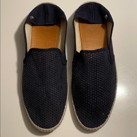 Rivieras Leisure Navy Blue Perforated Espadrilles main image 15